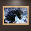 5D DIY Diamond Painting Kits Dream Black Unicorn Butterfly