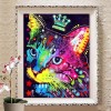 5D Diamond Painting Kits Bedazzled Cat King