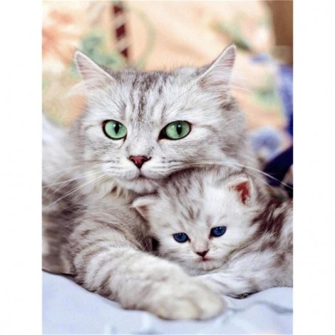 2019 New Pet Cat Picture 5d Diy Diamond Painting Kits