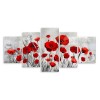 2019 Multi Picture Large Sizes Red Flower 5d Diy Diamond Painting Kits