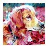 2019 Oil Painting Style Pet Dog Diy 5d Full Diamond Painting Kits