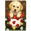 5D DIY Diamond Painting Kits Cartoon Cute Pet Dog