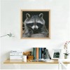 5D DIY Diamond Painting Kits Cute Raccoon