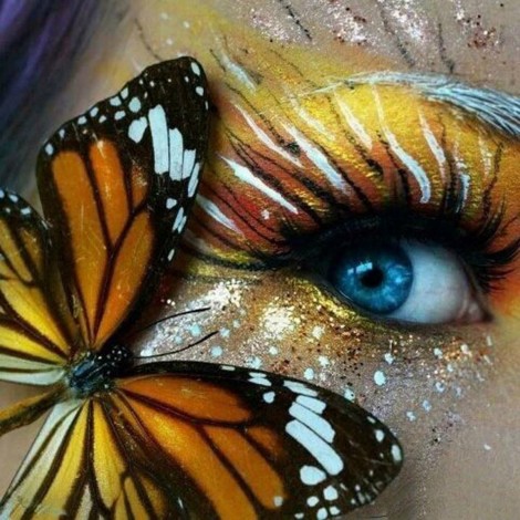 5D DIY Diamond Painting Kits Different Butterfly Eye