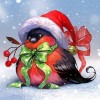 5D DIY Diamond Painting Winter Christmas Bird Kits UK
