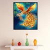 5D DIY Diamond Painting Kits Gold Phoenix on the Branches