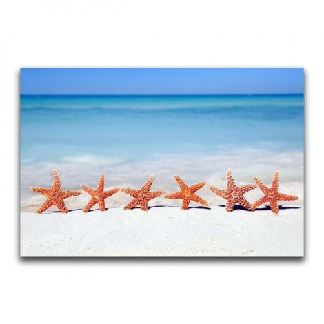 5D DIY Diamond Painting Kits Special Starfish By the Sea