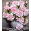 5D Diamond Painting Kits Beautiful Pink Peony in Vase