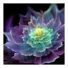 5D DIY Diamond Painting Kits Colorful Dream Lotus Flower
