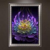 5D DIY Diamond Painting Kits Light Lotus Flower