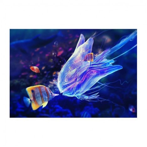 5D DIY Diamond Painting Kits Dream Fish