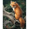 5D Diamond Painting Kits Cute Fox on the Branches