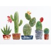 5D DIY Diamond Painting Kits Cartoon Plant Cactus