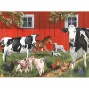 5D DIY Diamond Painting Kits Cute Farm Happy Animal Cow