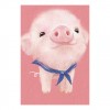 5D DIY Diamond Painting Kits Cartoon Cute Farm Animal Pig