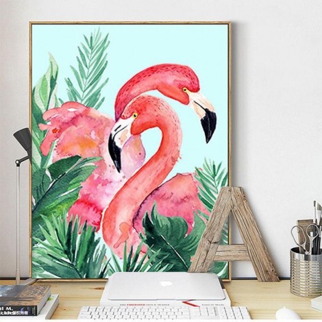 5D Diy Diamond Painting Kits Flamingo
