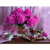5D DIY Diamond Painting Kits Blooming Flowers Fruit Tableware