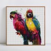 5D DIY Diamond Painting Kits Colorful Parrots