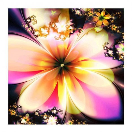 5D DIY Diamond Painting Kits Dream Beautiful Abstract Flower