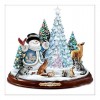 5D DIY Diamond Painting Kits Winter Happy Snowman Trees Animals