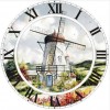 5D DIY Diamond Painting Kits Special Windmill Clock