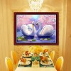 5D DIY Diamond Painting Kits Dream Elegant Swan Lover