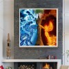 5D DIY Diamond Painting Kits Water and Fire Beauty Angels