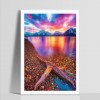 5D DIY Diamond Painting Kits Colorful Mountain Lake Scene