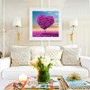 5D DIY Diamond Painting Kits Dream Purple Heart Tree