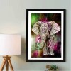 5D DIY Diamond Painting Kits Colorful Elephant