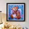 5D DIY Diamond Painting Kits Cartoon Bedazzled Cartoon Bear Angel