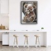 5D DIY Diamond Painting Kits Cute Cartoon Teddy Bear