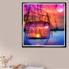 2019 Special Colorful Bottles And Sunset 5d Diy Diamond Painting Kits