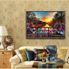 5D Diamond Painting Kits The Charming Town Sunset