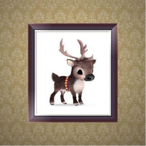 5D DIY Diamond Painting Kits Cartoon Lovely Deer Baby
