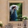 5D DIY Diamond Painting Kits Dream Special Unicorn and Beauty
