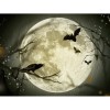 5D DIY Diamond Painting Kits Moon Flying Bats