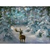 5D DIY Diamond Painting Kits Winter Dream Forest Deer