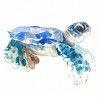 5D DIY Diamond Painting Kits Colorful Cute Turtle