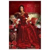 5D DIY Diamond Painting Kits Red Dress Noble Woman
