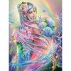5D DIY Diamond Painting Kits Dream Rainbow Flower Beauty Girl