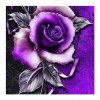 5D DIY Diamond Painting Kits Beautiful Blue and Purple Rose