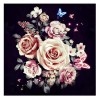 5D DIY Diamond Painting Kits Pretty Pink And White Rose