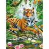New Hot Sale Mighty Natural 5d Diy Diamond Painting Tiger
