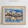 5D DIY Diamond Painting Kits Cute Tigers on the Branch