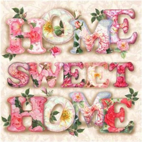 5D Diamond Painting Kits Bedazzled Letter Sweet Home