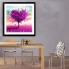 5D DIY Diamond Painting Kits Fantasy Purple Heart Tree