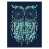 5D DIY Diamond Painting Kits Cool Blue Owl
