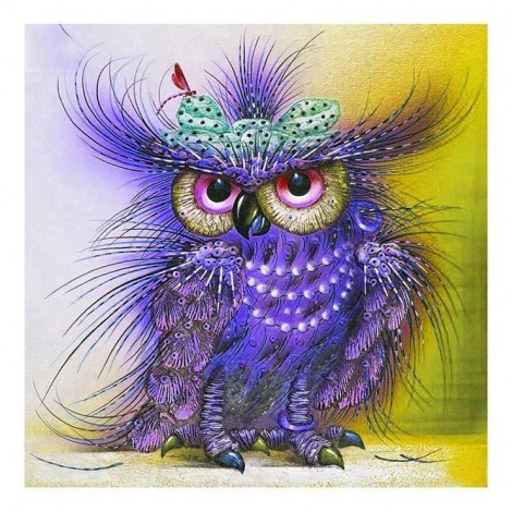 5D DIY Diamond Painting Kits Special Cartoon Owl