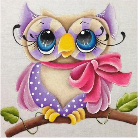 5D DIY Diamond Painting Kits Cartoon Cute Owl